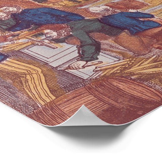 Poster Mines d'or de Californie (Coin)