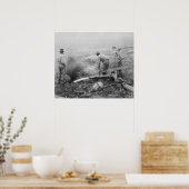 Poster Mines d'or hydraulique à Rockerville Photographie (Cuisine)