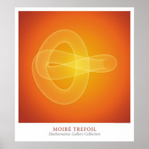 Poster Minette de moirage