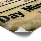 Poster Mineurs Recherché 1939 (Coin)