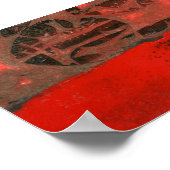 Poster Mini-affiche d'art Abstrait (Coin)