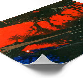 Poster Mini-affiche d'art Abstrait (Coin)