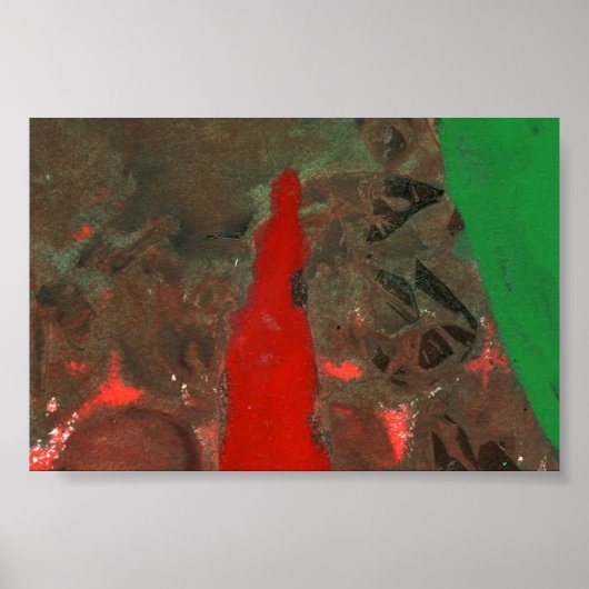 Poster Mini-affiche d'art Abstrait (Devant)