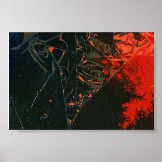 Poster Mini-affiche d'art Abstrait (Devant)