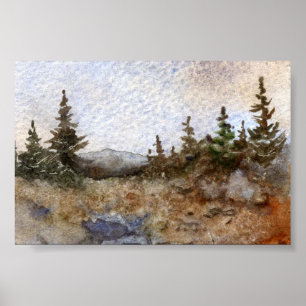 Poster Mini-affiche de Pinescape