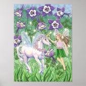 Poster Mini-affiche Fairy Unicorn (Devant)