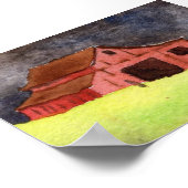 Poster Mini-affiche Paysage (Coin)