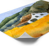 Poster Mini-affiche Paysage (Coin)