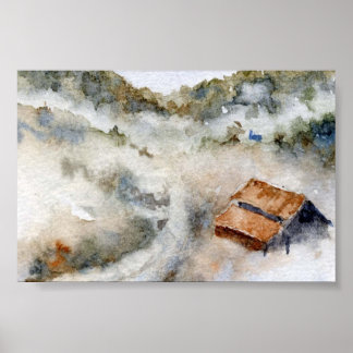 Poster Mini-affiche Paysage