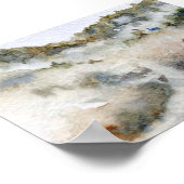 Poster Mini-affiche Paysage (Coin)