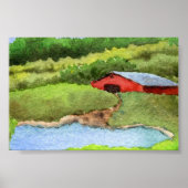 Poster Mini-affiche Paysage (Devant)