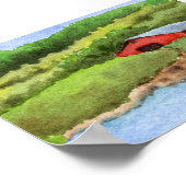 Poster Mini-affiche Paysage (Coin)