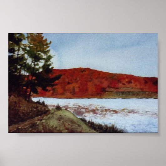 Poster Mini-affiche Waterscape (Devant)