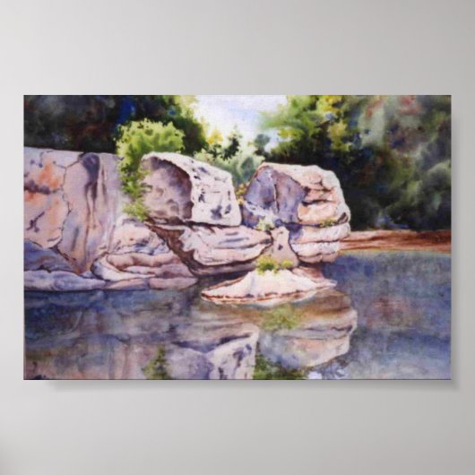 Poster Mini-affiche Waterscape (Devant)