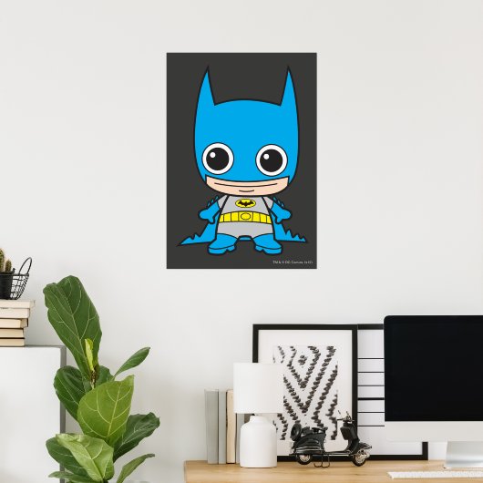 Poster Mini Batman (Bureau à domicile)