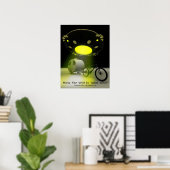 Poster Mini Camper Mark II Design UFO Promo 2 (Bureau à domicile)
