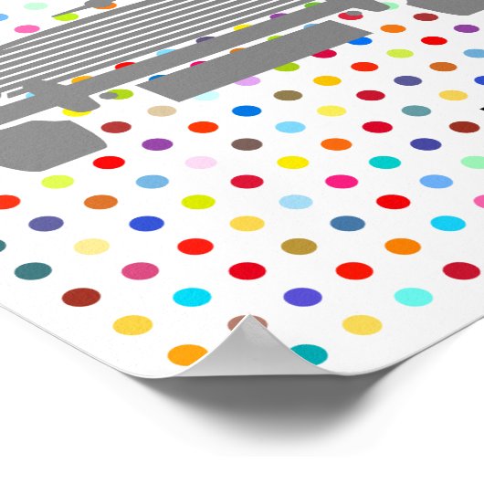 Poster Mini Cooper classique de Damian (Coin)