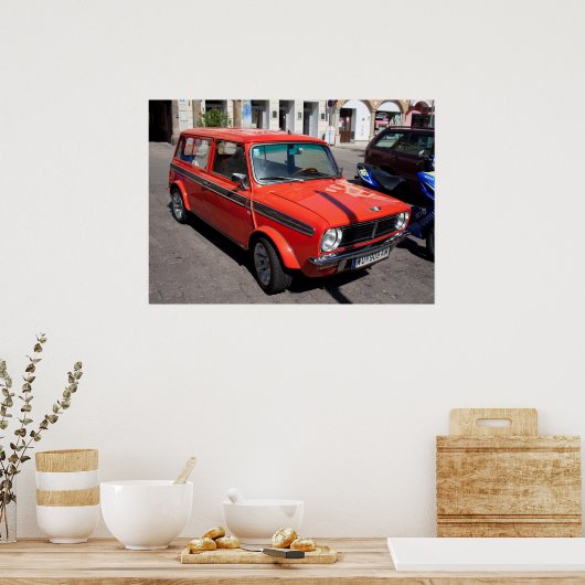 Poster Mini Cooper Clubman (Cuisine)