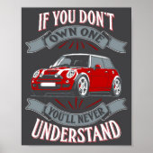 Poster Mini Cooper Mini Cooper You Dont Own One Mi  (Devant)