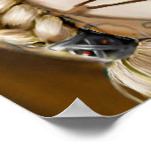 Poster Mini fille tatouée (Coin)