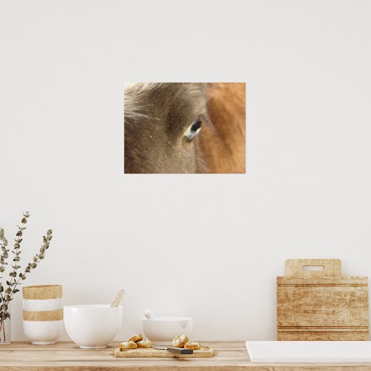 Poster Mini Filly bleu (Cuisine)