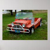 Poster Mini Moke (Devant)