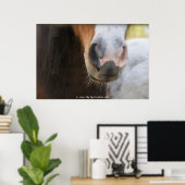 Poster Mini nez (Bureau à domicile)