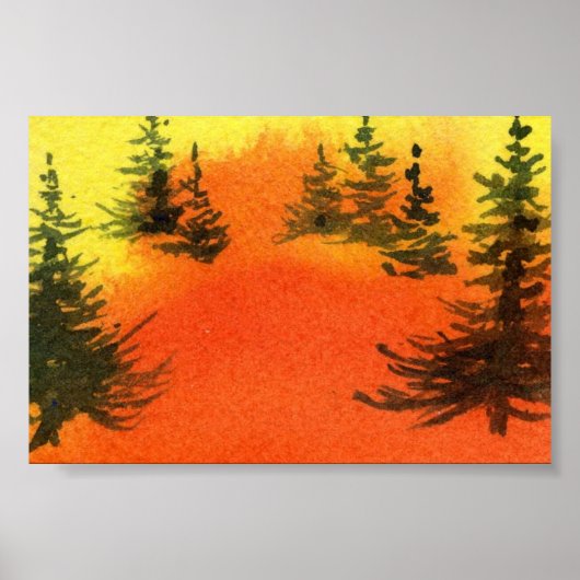 Poster Mini-Poster de Pinescape (Devant)