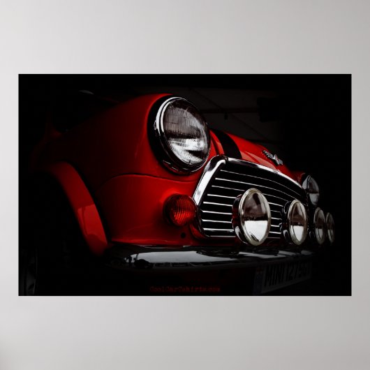 Poster mini rally lights (Devant)