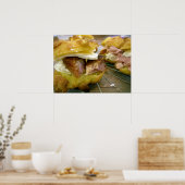 Poster Mini sandwichs jambon-fromage (Cuisine)