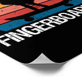 Poster Mini skateboard doigt fingerboard  (Coin)