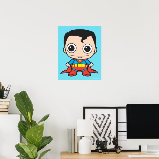 Poster Mini Superman (Bureau à domicile)