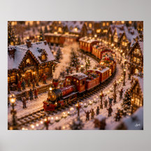 Mini train de Noël de livraison