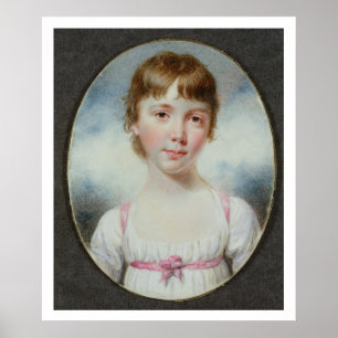 Poster Miniature d'une jeune fille