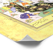 Poster Miniature persane : Khusraw Parviz & Shirin (Coin)