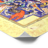 Poster Miniature persane : Le Mi'raj du Prophète (Coin)