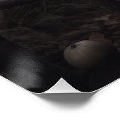 Poster Miniature Schnauzer Halloween Épouvantable (Coin)