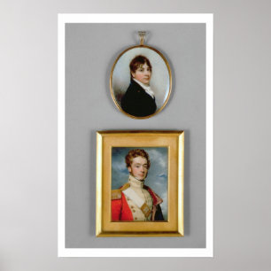 Poster Miniatures de jeunes dirigeants du trente-huitièm