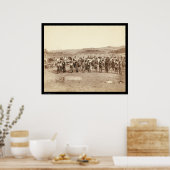 Poster Miniconjou Indian à Grass Dance SD 1890 (Cuisine)