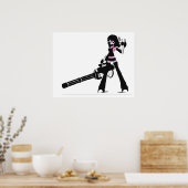 Poster Minigun lass ! (Cuisine)