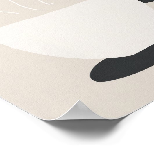 Poster Minimal Coffee Cup – Modern Neutral Wall Art (Coin)