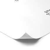 Poster Minimal Elegant Eyebrow Salon Pricelist (Coin)