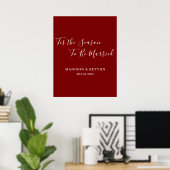 Poster Minimal et chic | MARIAGE (Bureau à domicile)