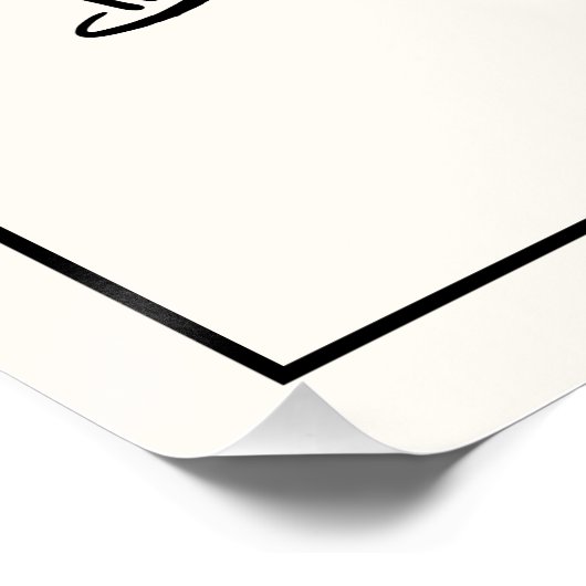 Poster Minimal Hand Drawn “Drinks Menu” Wedding Bar  (Coin)