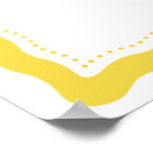 Poster Minimal Lemon Amalfi Coast Wedding Welcome Sign (Coin)