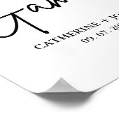 Poster Minimal Ne pas avoir envie de danser jouer un sign (Coin)