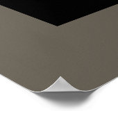 Poster Minimalisme cosmique : Géométrie céleste (Coin)