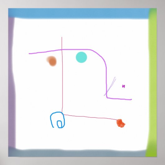 Poster Minimalisme simple (Devant)