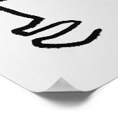 Poster Minimalist Abstract Face Line Art (Coin)