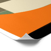 Poster Minimalist abstract trendy artistic colorful (Coin)